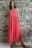  Songbird Bandeau Skirt Dress Watermelon 